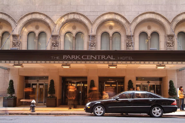 Fachada do WestHouse Hotel em Nova York